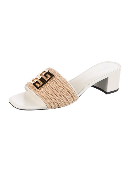 Givenchy Raffia Slides
