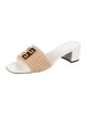 Givenchy Raffia Slides