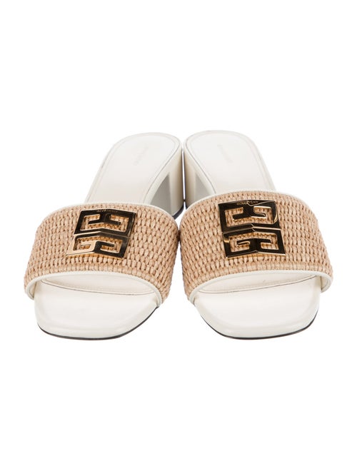Givenchy Raffia Slides
