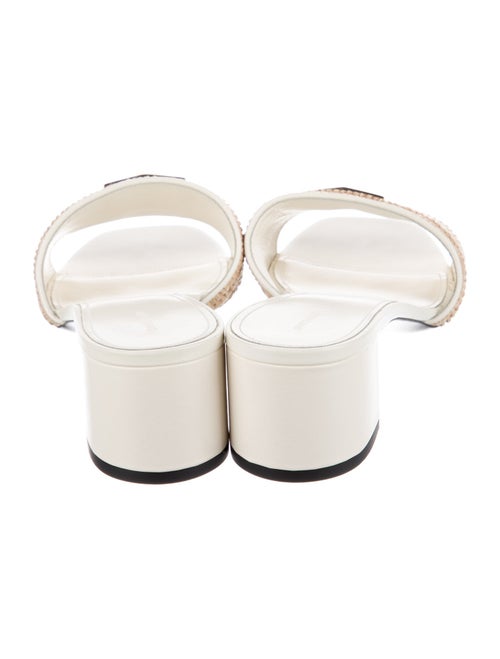 Givenchy Raffia Slides