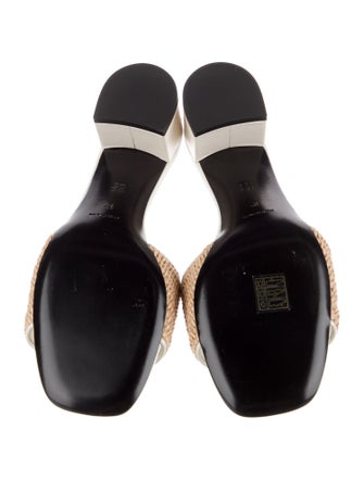 Givenchy Raffia Slides