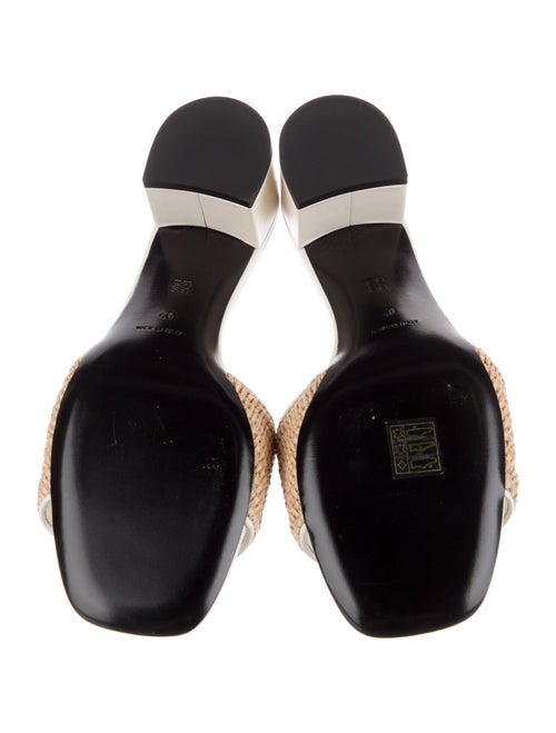 Givenchy Raffia Slides