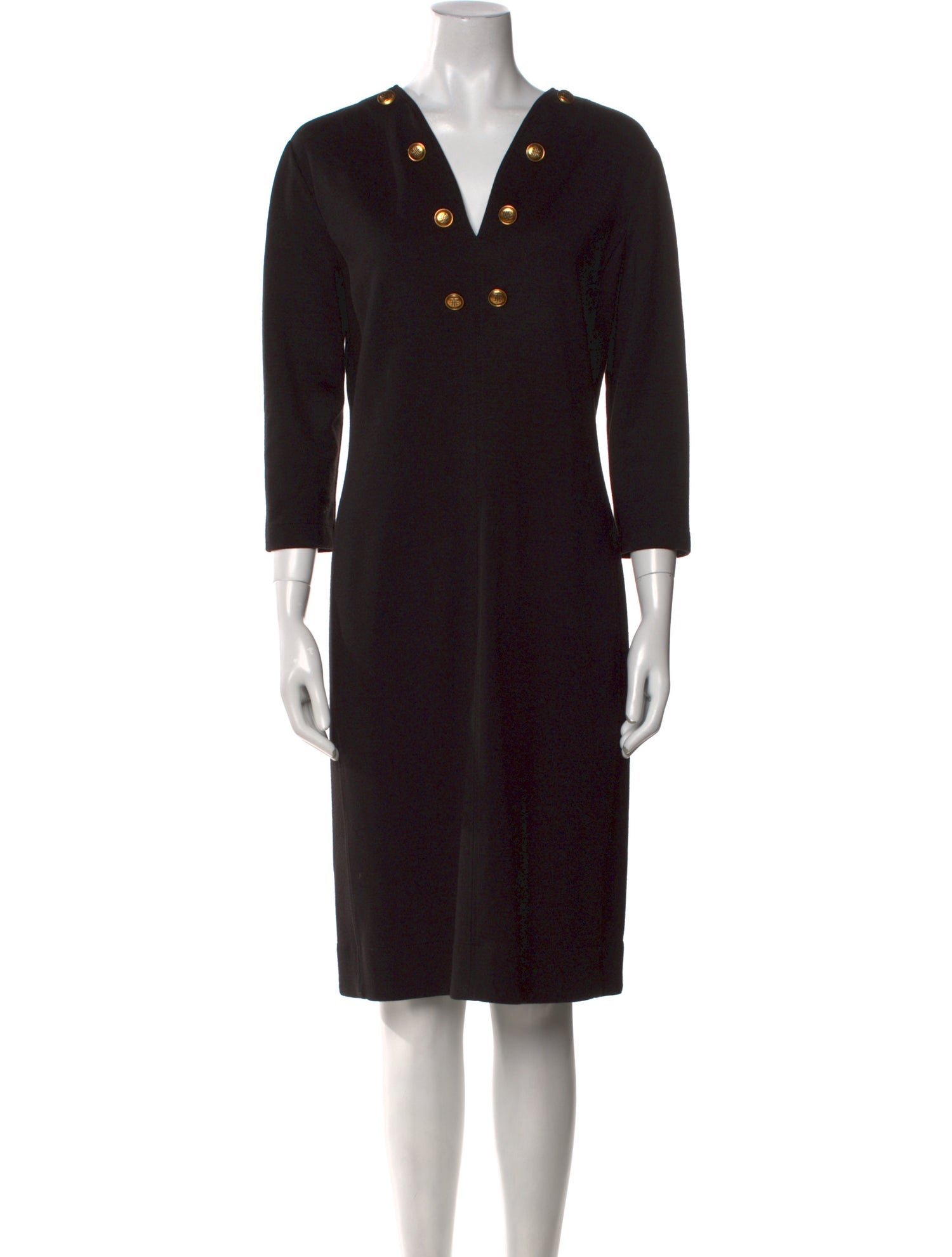 Givenchy Silk Knee-Length Dress