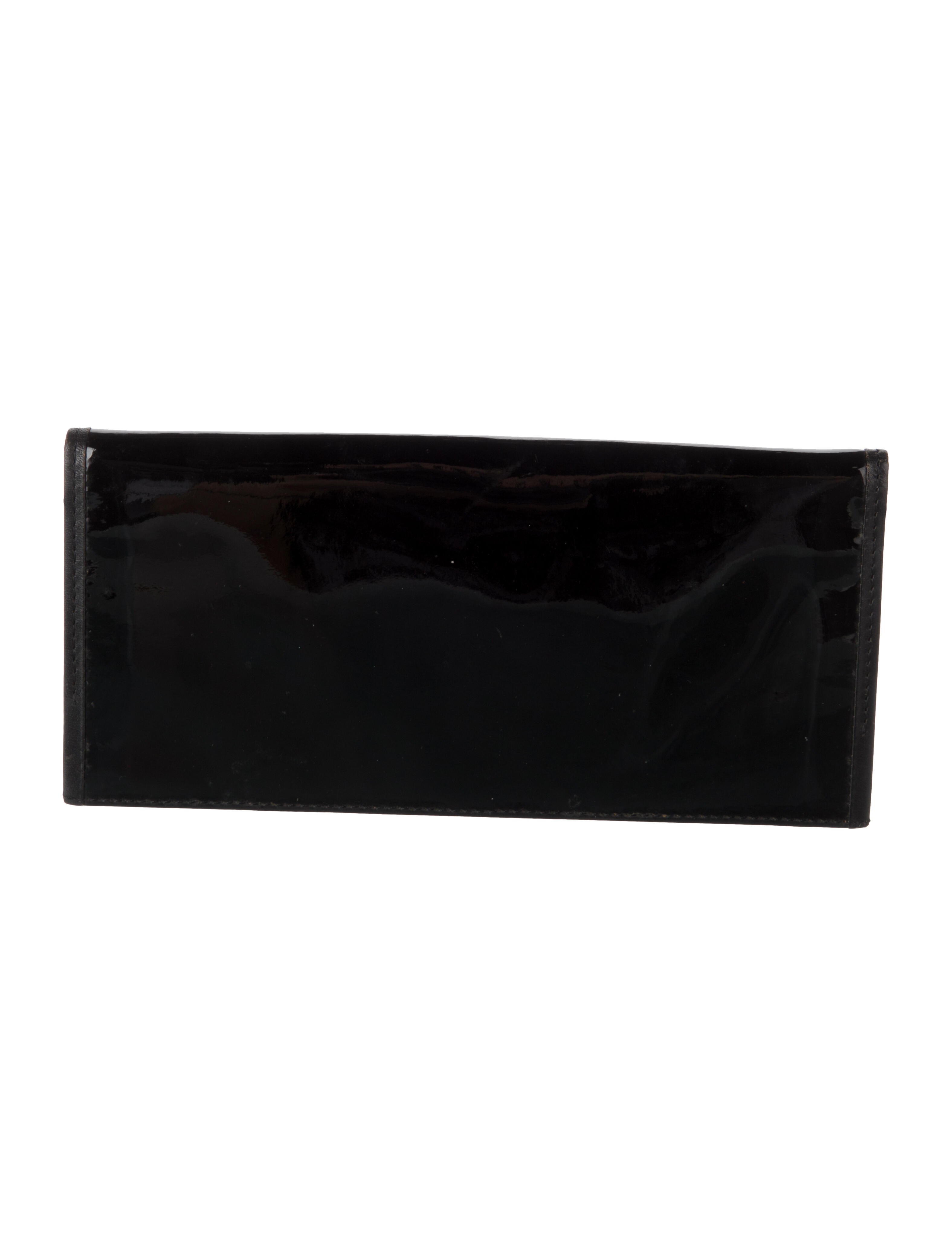 Givenchy Patent Leather Continental Wallet