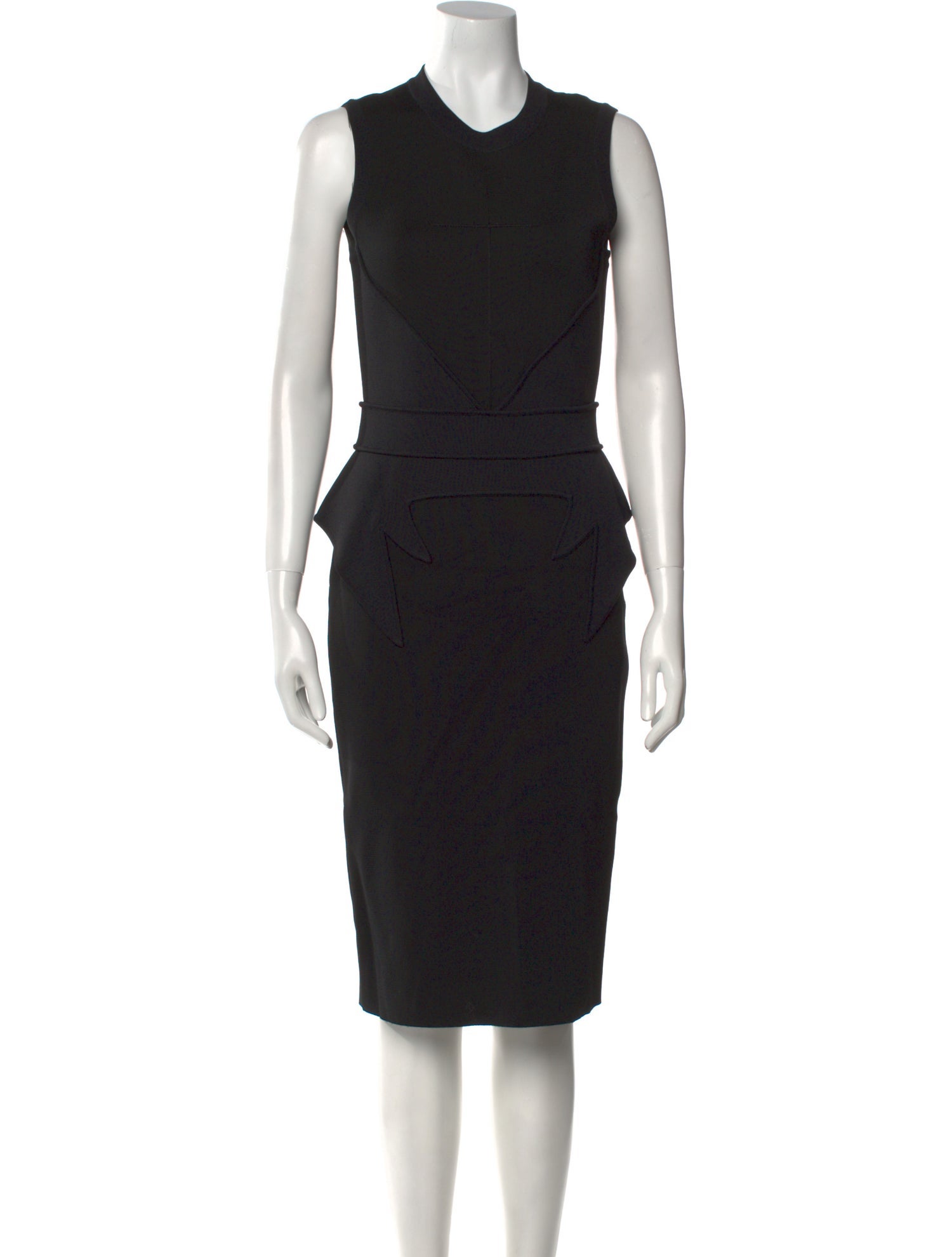 Givenchy Crew Neck Midi Length Dress