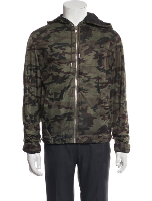 Givenchy Camouflage Print Utility Jacket