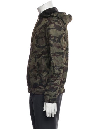 Givenchy Camouflage Print Utility Jacket