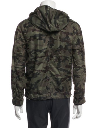 Givenchy Camouflage Print Utility Jacket