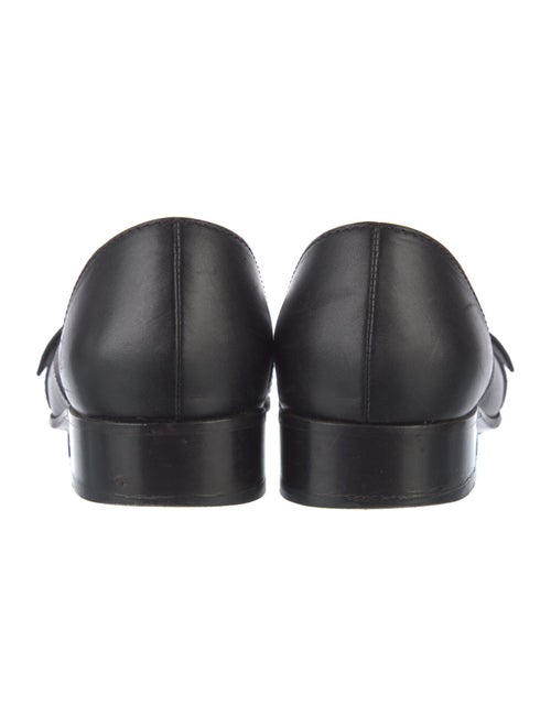 Givenchy Leather Cutout Accent D'Orsay Flats