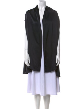 Givenchy Silk Open Front Sweater