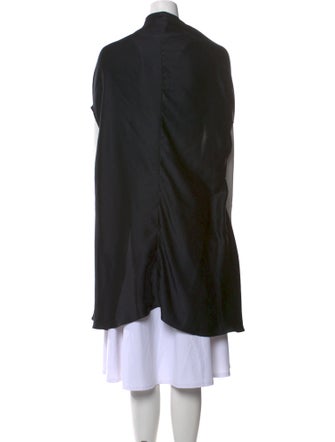 Givenchy Silk Open Front Sweater