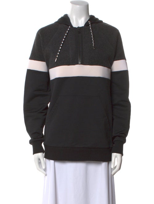 Givenchy Colorblock Pattern Crew Neck Hoodie