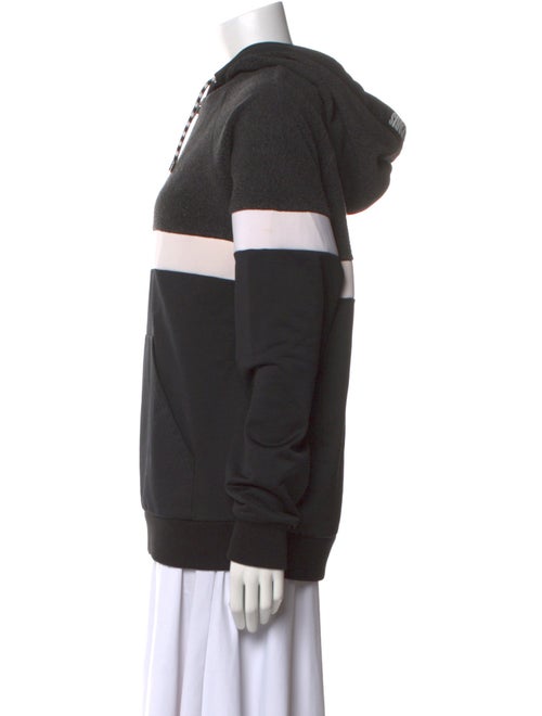 Givenchy Colorblock Pattern Crew Neck Hoodie