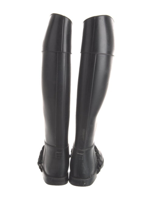 Givenchy Chain-Link Accent Rubber Rain Boots