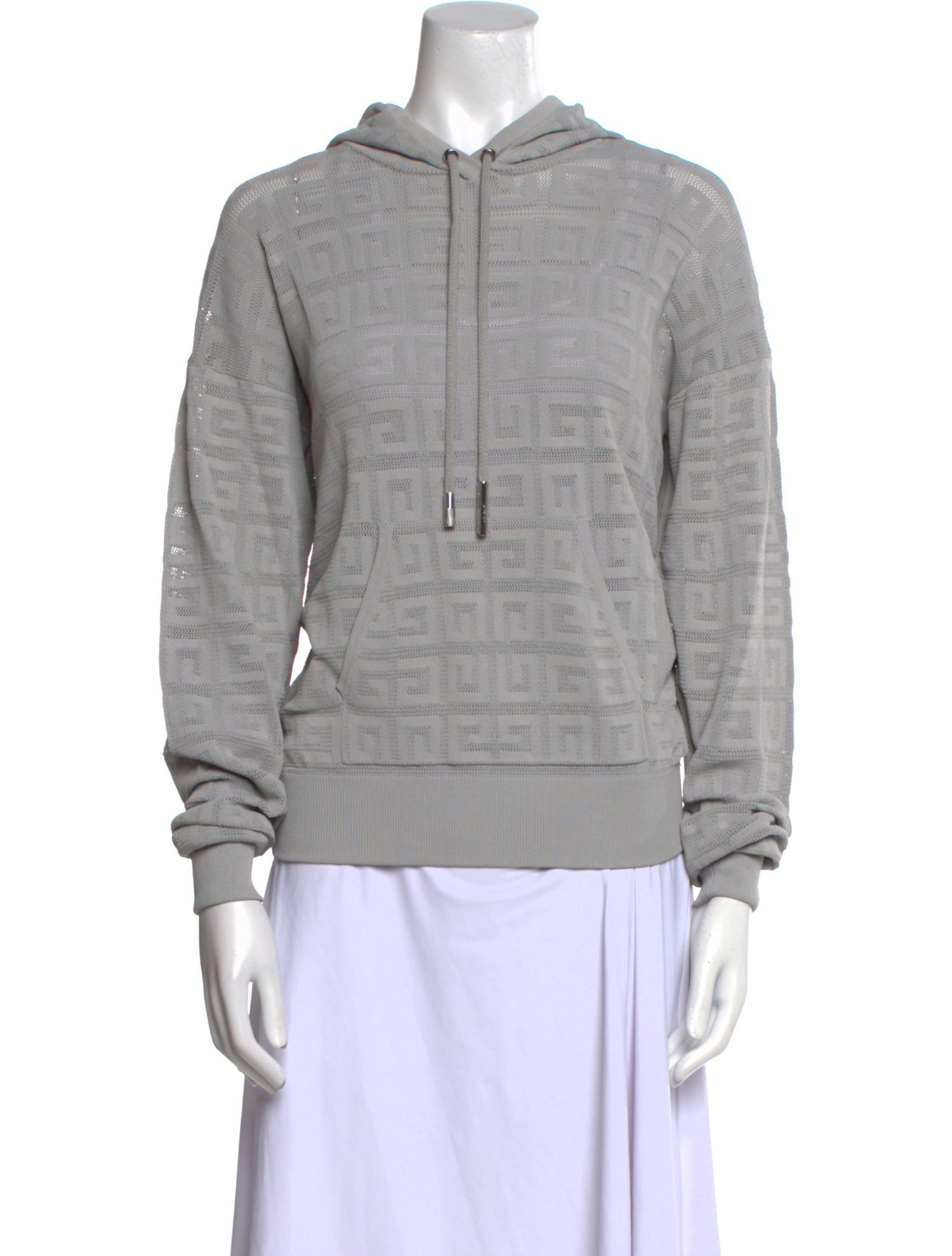 Givenchy Mock Neck Long Sleeve Sweatshirt