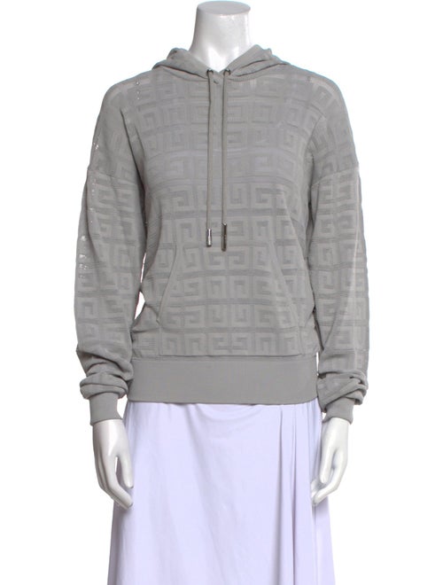 Givenchy Mock Neck Long Sleeve Sweatshirt