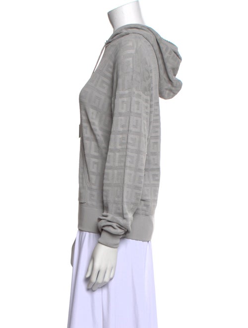 Givenchy Mock Neck Long Sleeve Sweatshirt