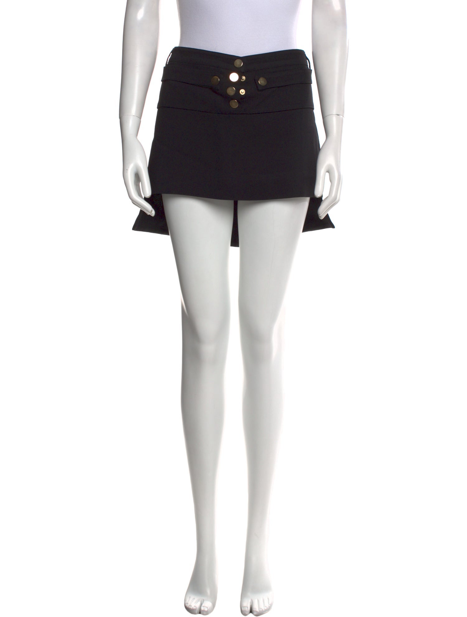 Givenchy Wool Mini Skirt