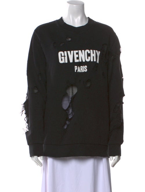 Givenchy Graphic Print Crew Neck Sweatshirt