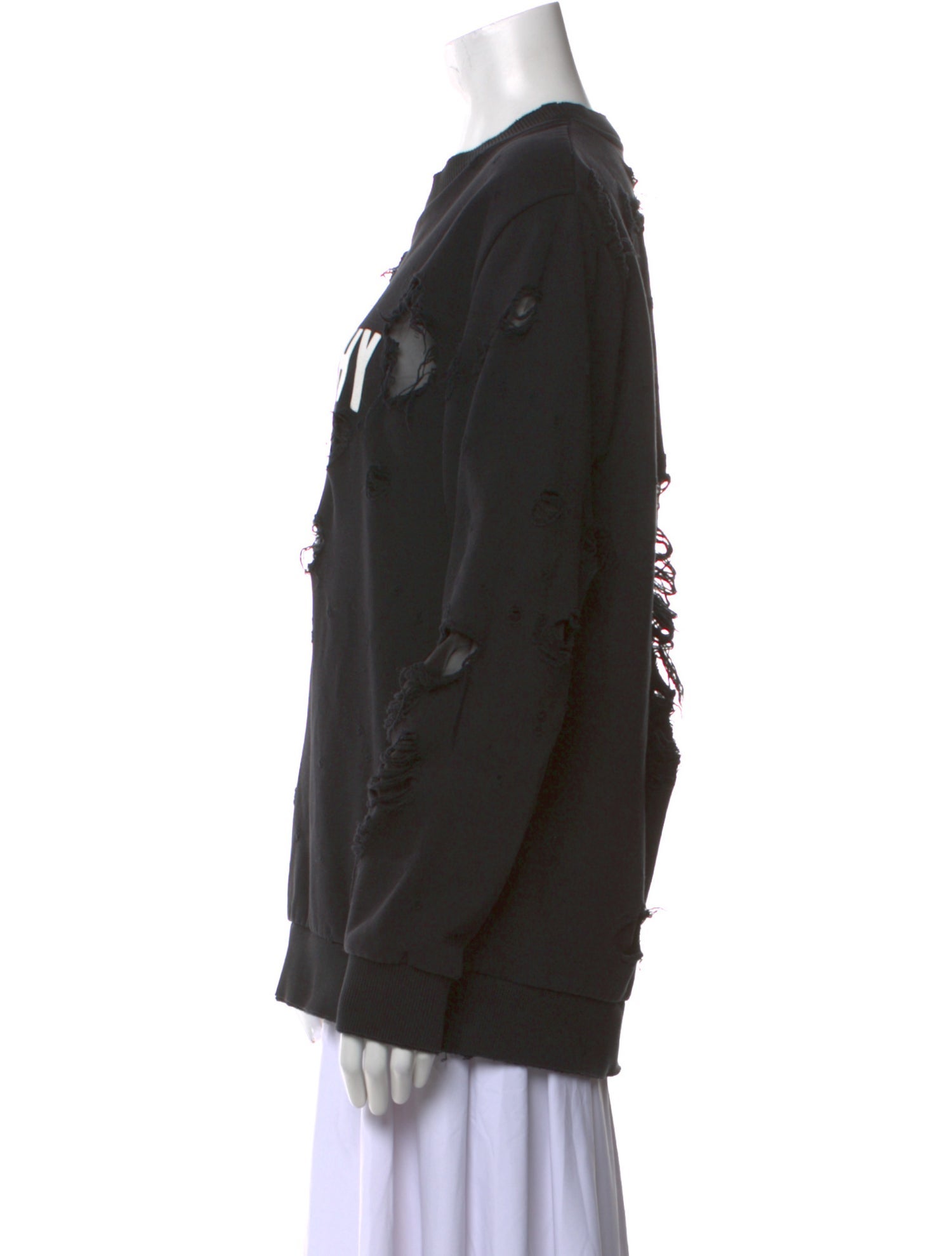 Givenchy Graphic Print Crew Neck Sweatshirt