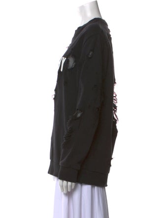 Givenchy Graphic Print Crew Neck Sweatshirt