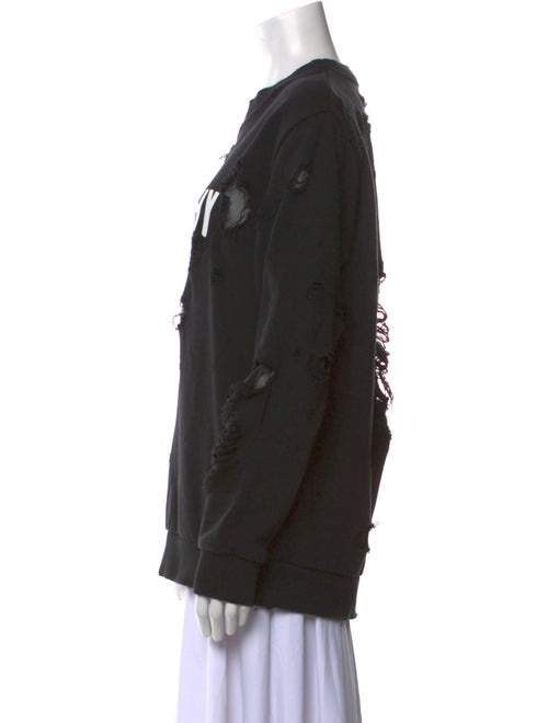 Givenchy Graphic Print Crew Neck Sweatshirt