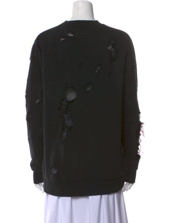 Givenchy Graphic Print Crew Neck Sweatshirt