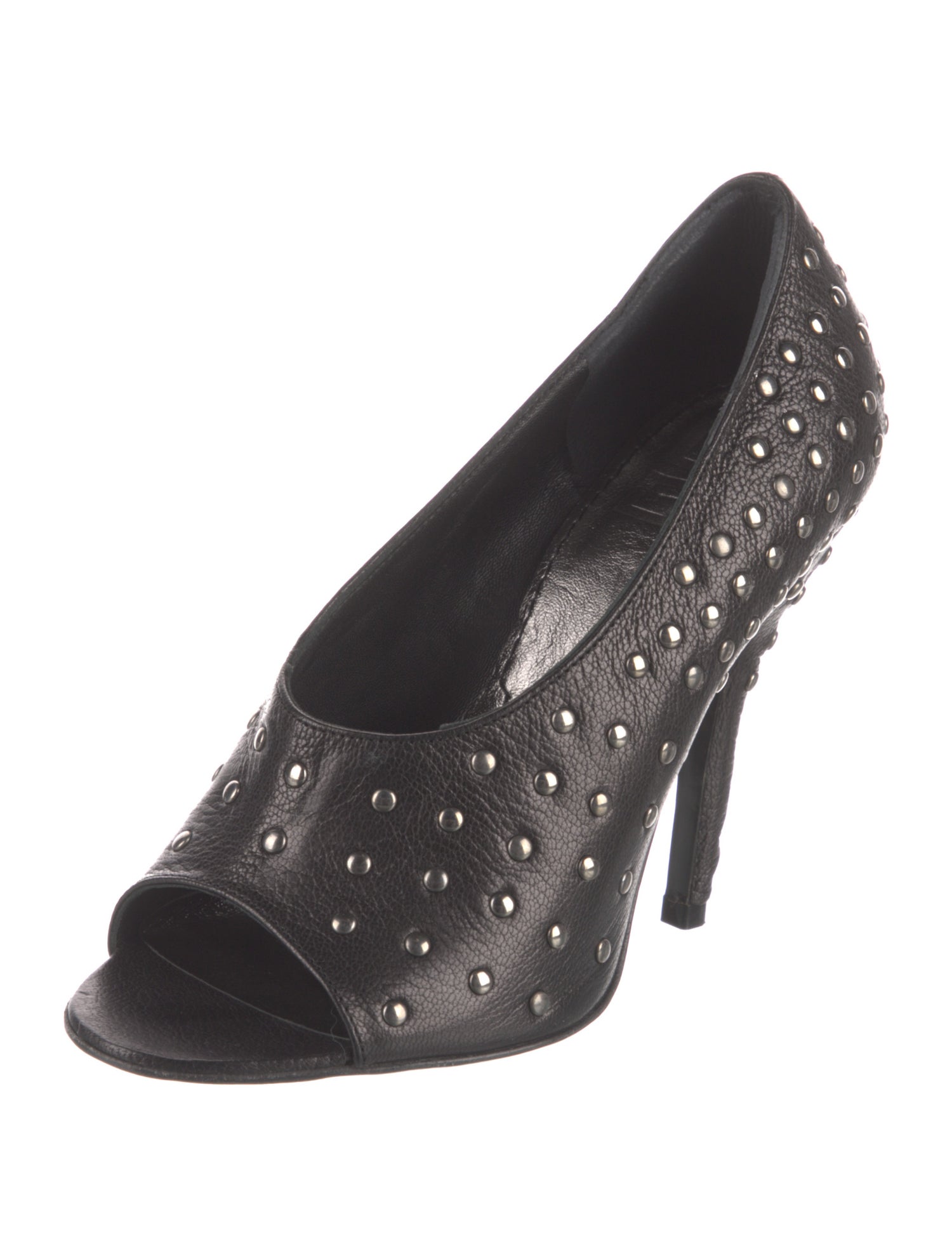 Givenchy Leather Studded Accents Sandals