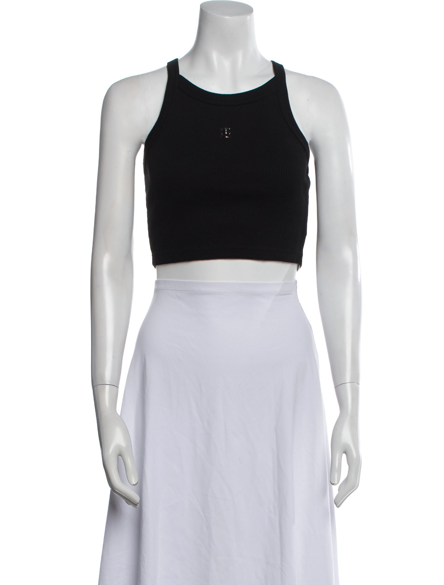 Givenchy Halterneck Sleeveless Crop Top