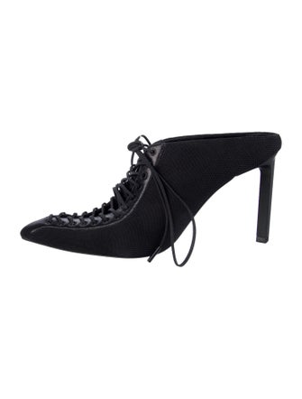 Givenchy Leather Trim Embellishment Mules