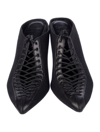 Givenchy Leather Trim Embellishment Mules