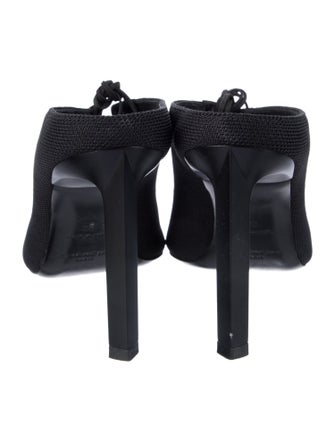 Givenchy Leather Trim Embellishment Mules