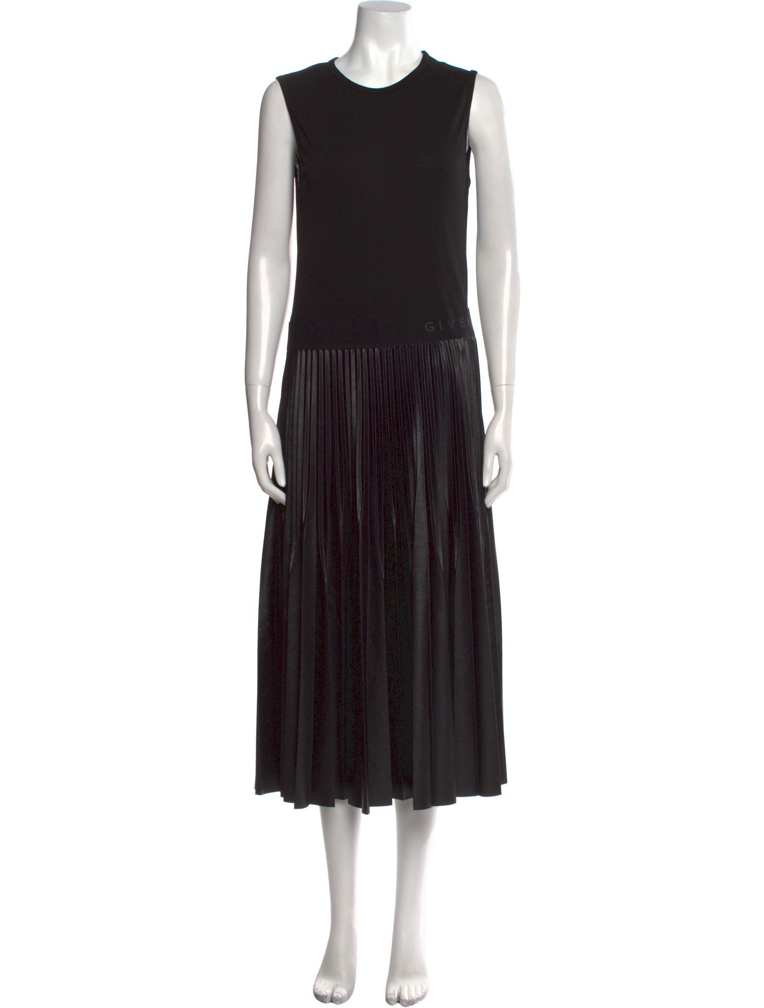 Givenchy Crew Neck Midi Length Dress