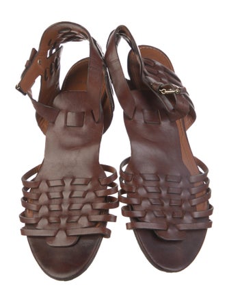 Givenchy Leather Gladiator Sandals