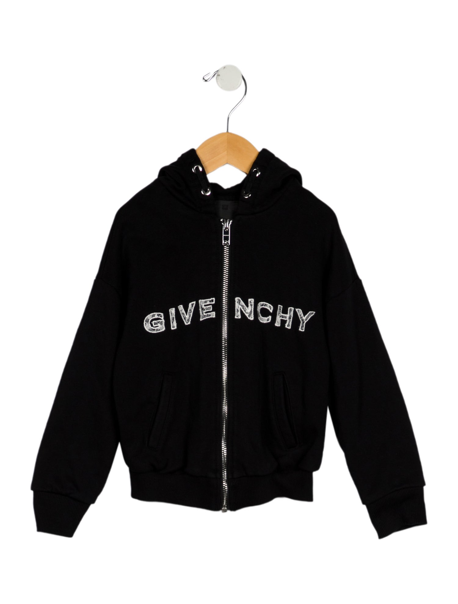 Givenchy Givenchy Girls' Zip-Up Hooded Sweater
