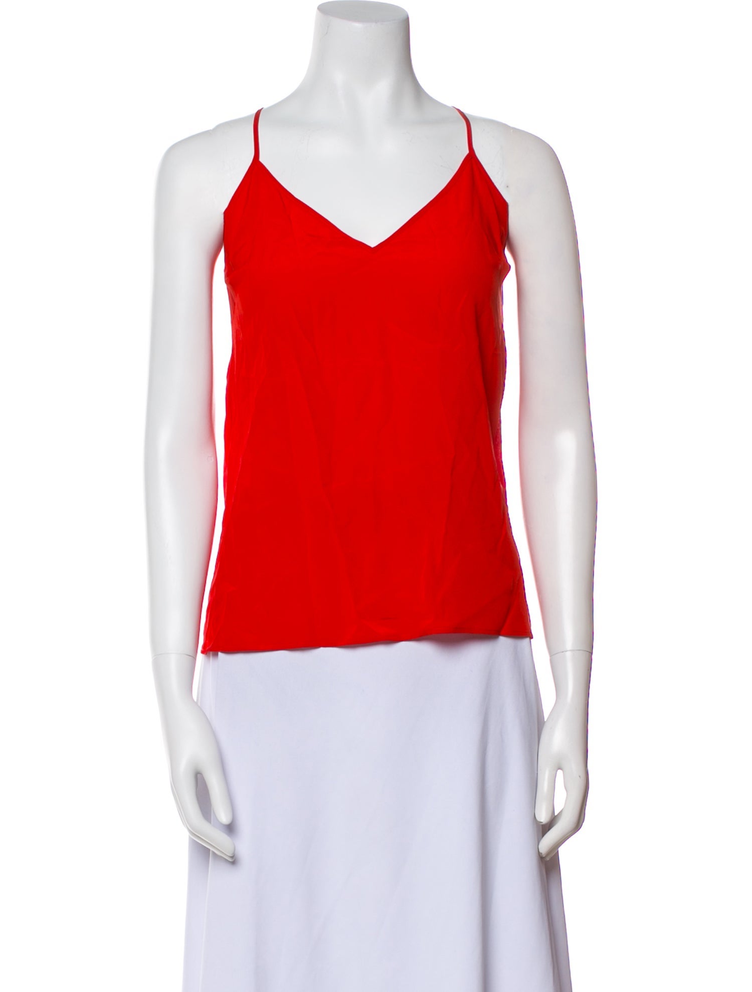 Givenchy Silk V-Neck Top w/ Tags