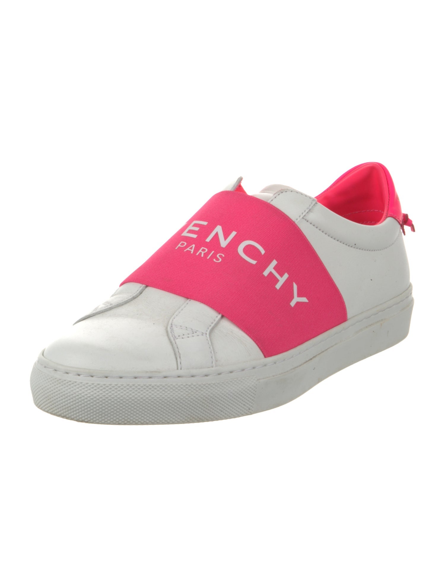Givenchy Signature Logo Leather Sneakers