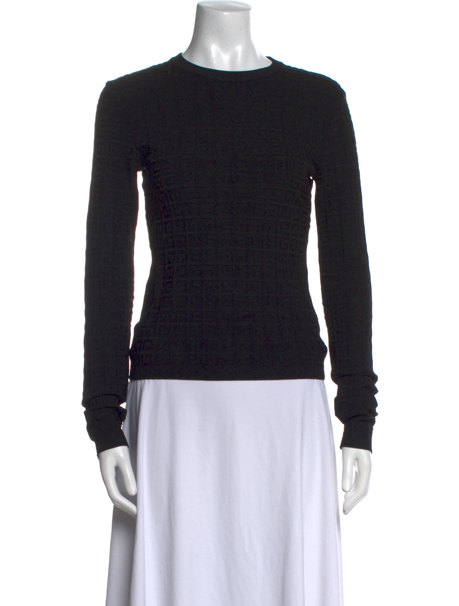 Givenchy Crew Neck Long Sleeve Top