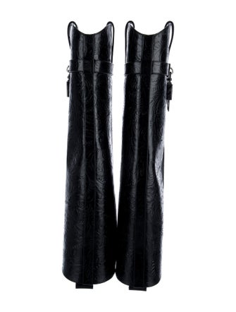 Givenchy Leather Riding Boots
