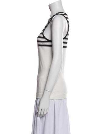 Givenchy Graphic Print Scoop Neck Top