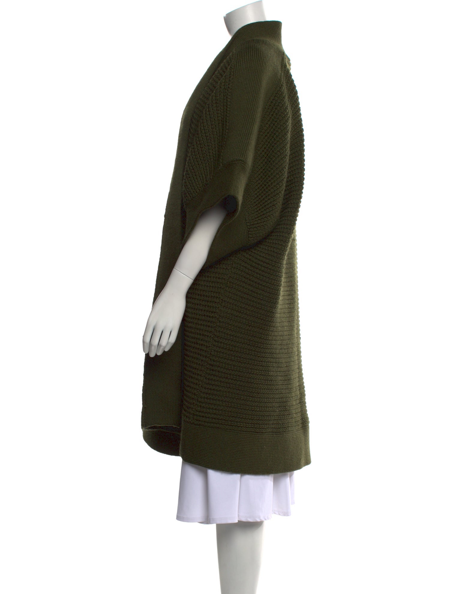 Givenchy Wool Open Front Sweater