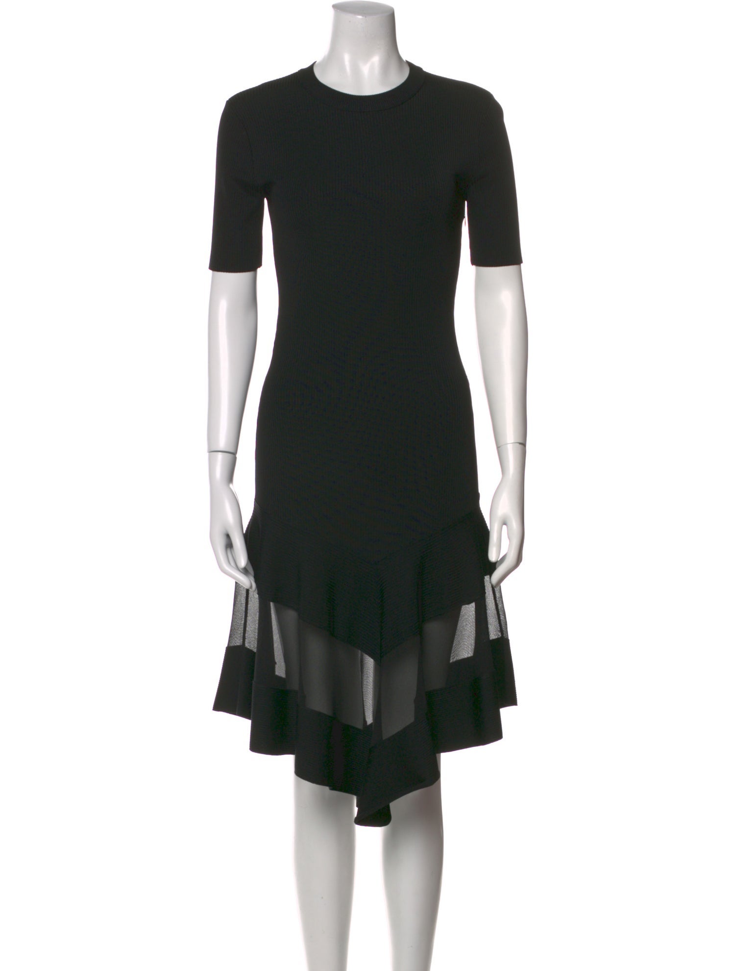 Givenchy Crew Neck Midi Length Dress