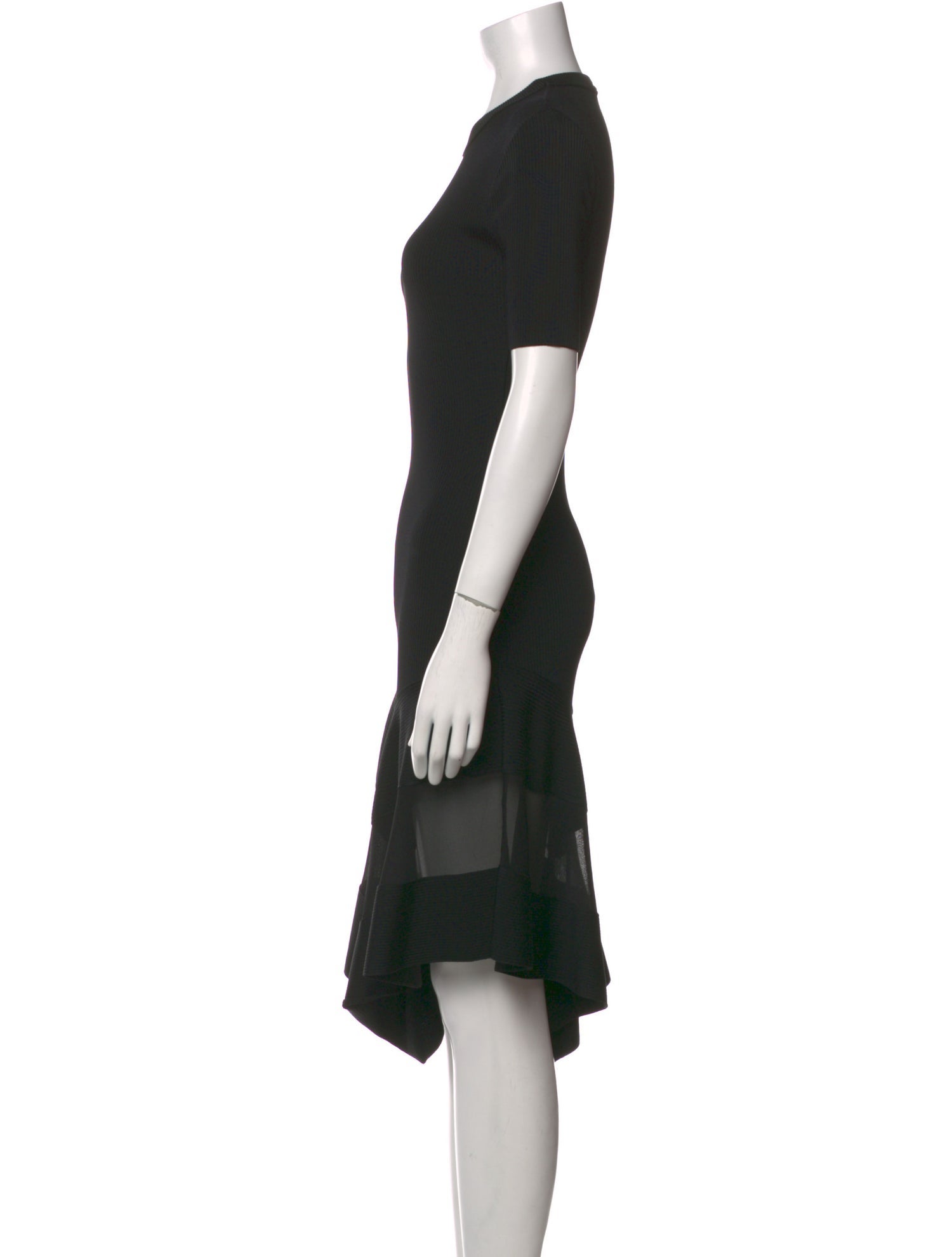 Givenchy Crew Neck Midi Length Dress