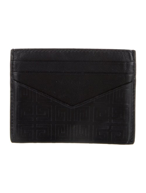 Givenchy Leather Graphic Print Card Holder