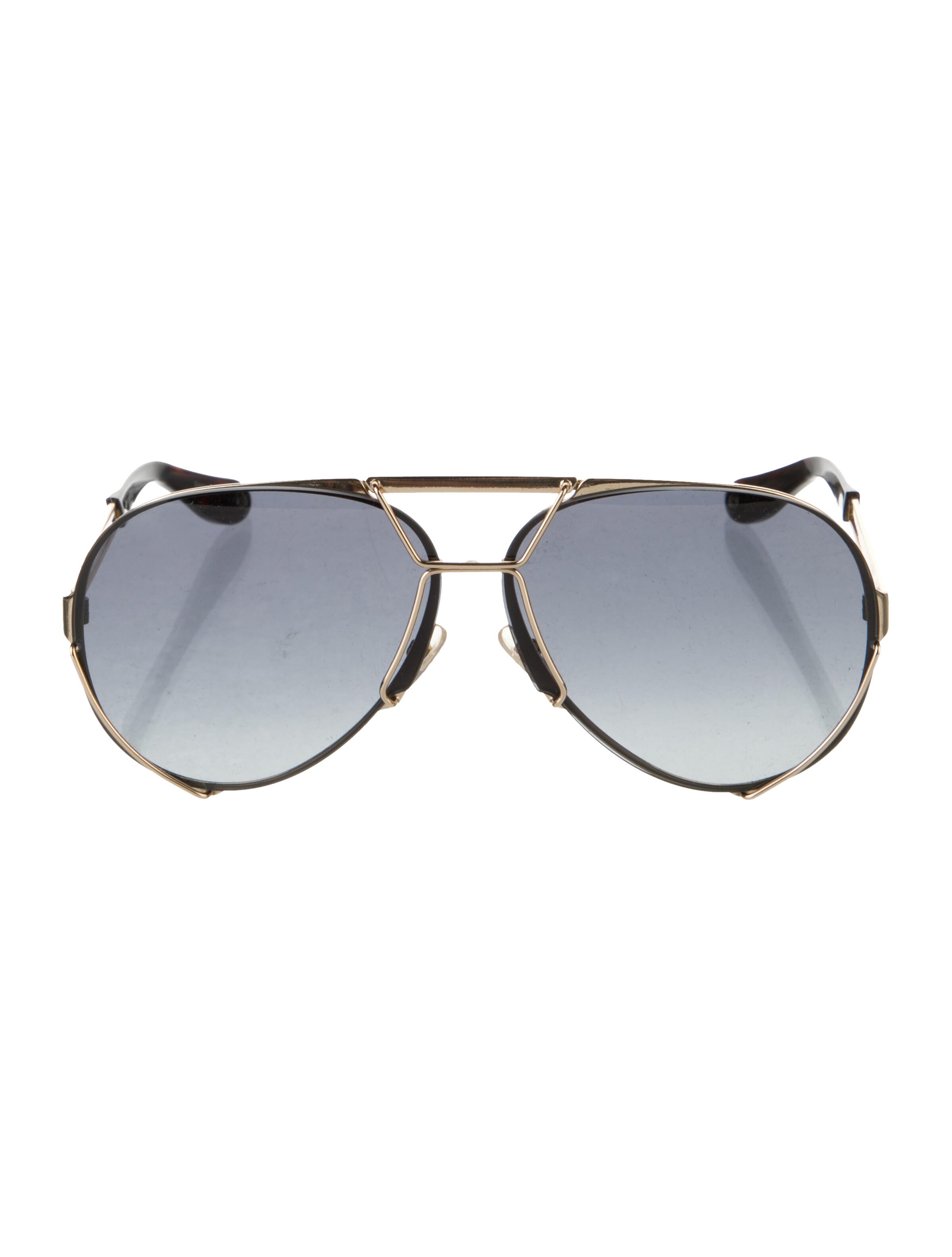 Givenchy Aviator Mirrored Sunglasses