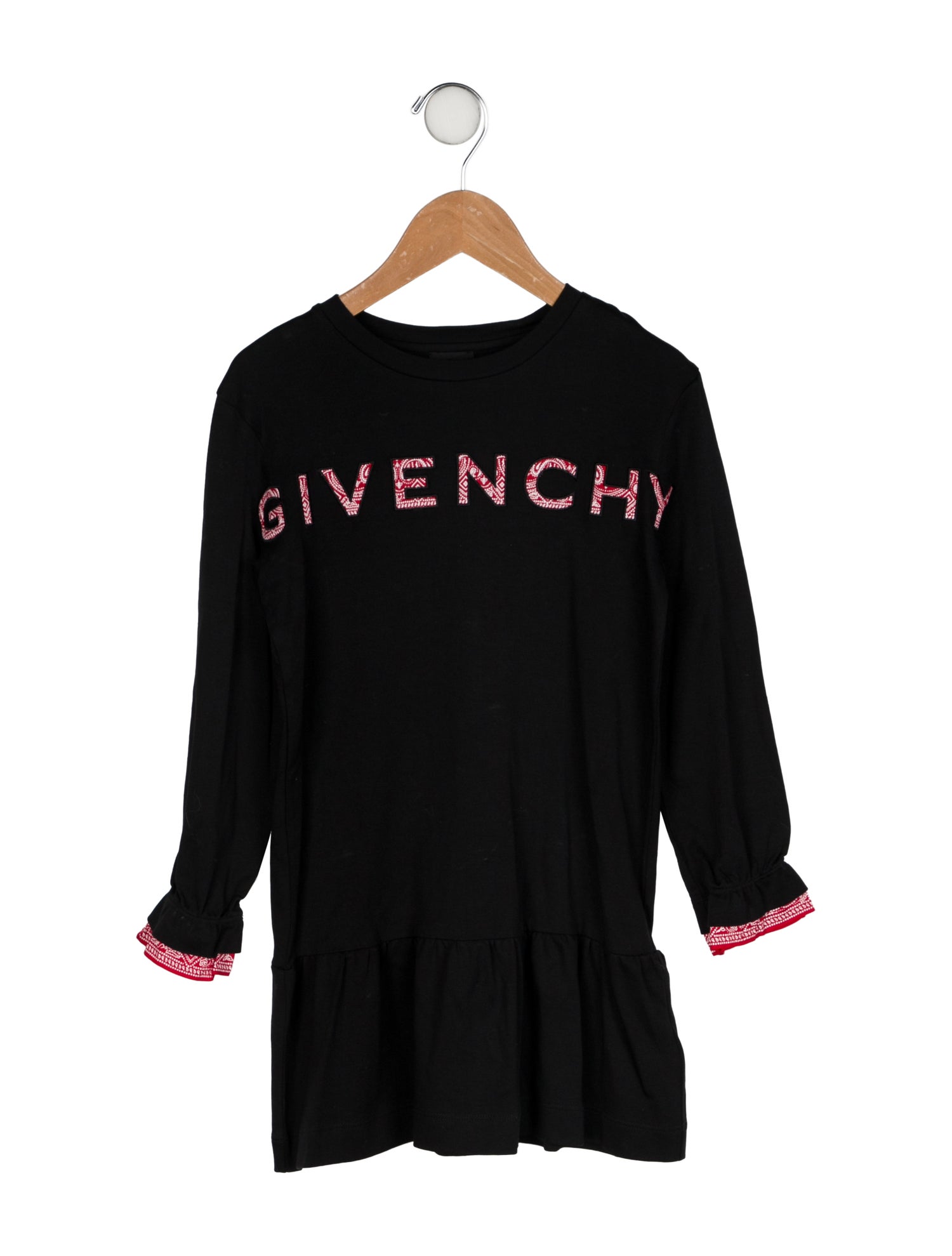 Givenchy Embroidered Long Sleeve Dress w/Tags