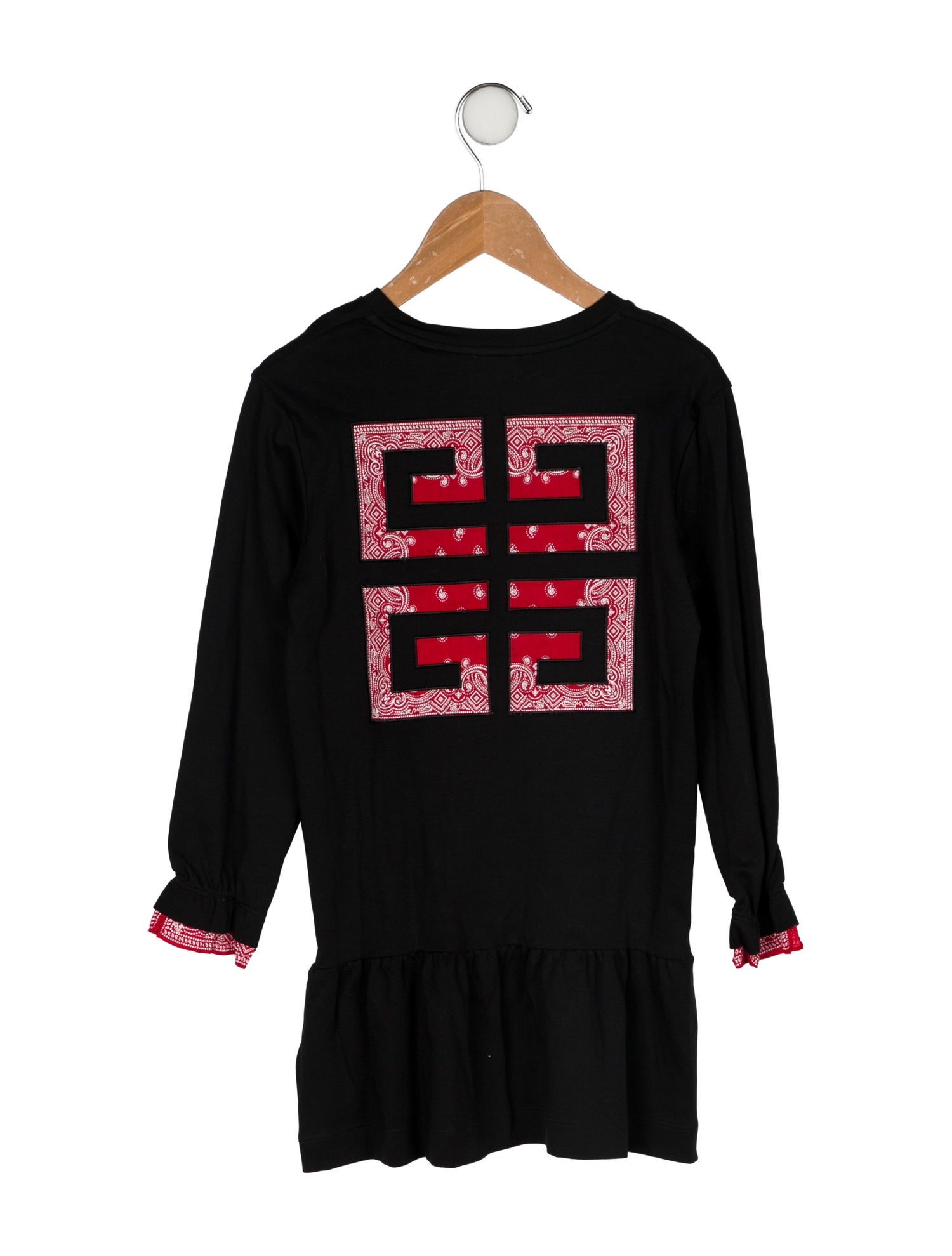 Givenchy Embroidered Long Sleeve Dress w/Tags