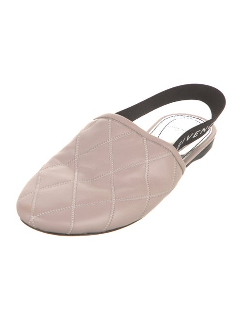 Givenchy Leather Slingback Flats