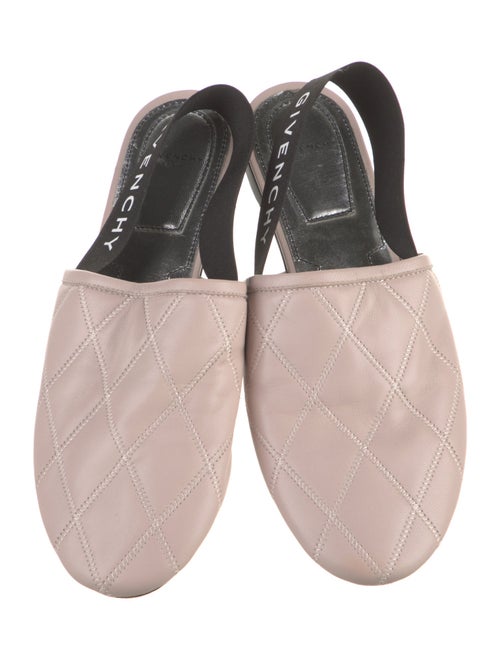 Givenchy Leather Slingback Flats