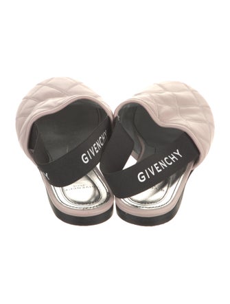 Givenchy Leather Slingback Flats